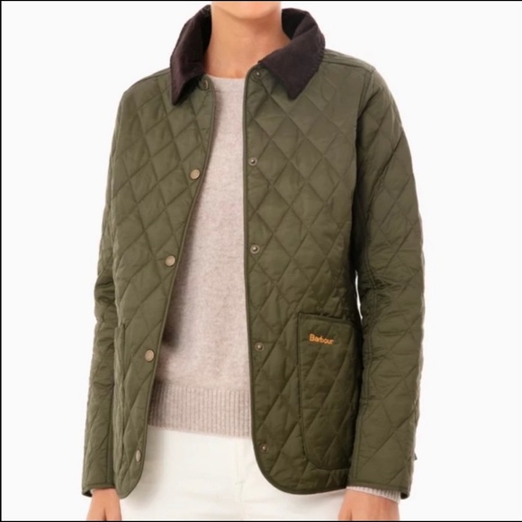 Barbour Jackets & Blazers - NWT Barbour Olive Annandale Quilted Jacket